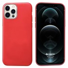 Apple iPhone 12 Pro CaseUp Leather Woven Kılıf Kırmızı